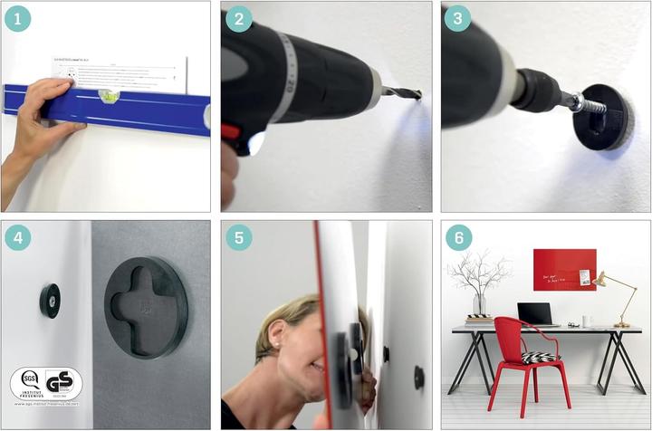 Produktbild Sigel Glas-Magnetboard Artverum mit Design (Magnettafel, 60 x 40 cm)