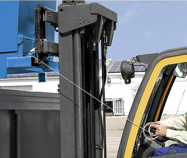 Produktbild eurokraft pro Schwerlast-Kippbehälter (600 l)