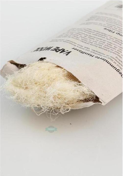 Actual product image Black Leaf Vape Wool Hemp Fibres 10g (1 x)