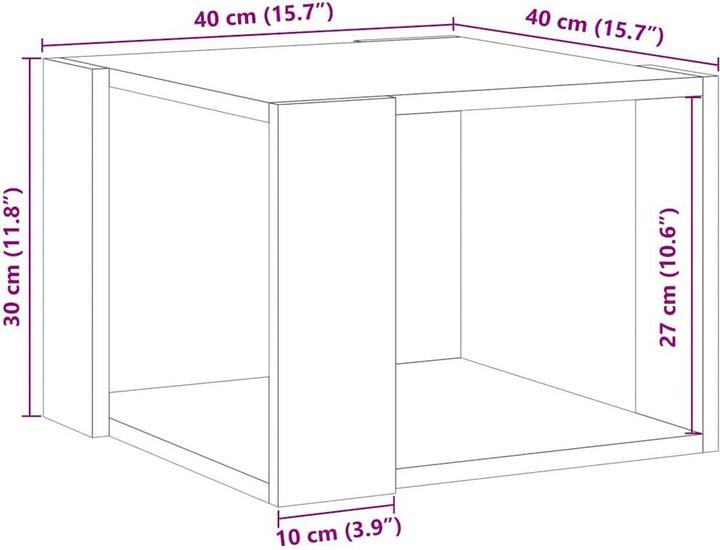 Produktbild vidaXL Couchtisch