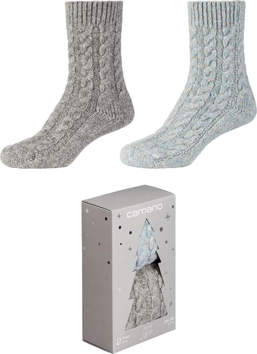 Produktbild Camano Geschenkset kuschelige Socken (2er Pack, 35 - 38)