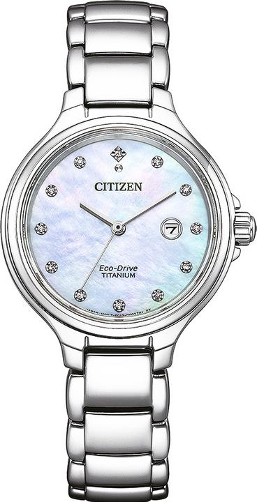 Produktbild Citizen Lady Eco-Drive Super Titanium EW2680-84D (Analoguhr, 31 mm)