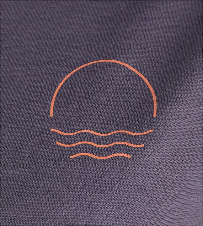 Actual product image Stoic Women's Merino155 LaholmSt. Print T-Shirt Sun (XXL)