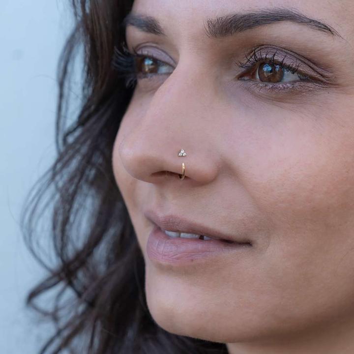 Image du produit Bijouteria or piercing nas (Laboratoire Diamant, Or 18K)