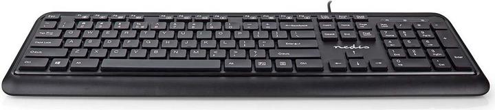 Produktbild Nedis Kabelgebundenes Keyboard | USB-A | Multimedia | QWERTY | US-Layout | Numerische Tastatur (Englisch International, Kabelgebunden)