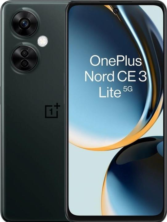 Produktbild OnePlus Nord CE 3 Lite (128 GB, Chromatic Gray, 6.70", Hybrid Dual SIM, 5G)