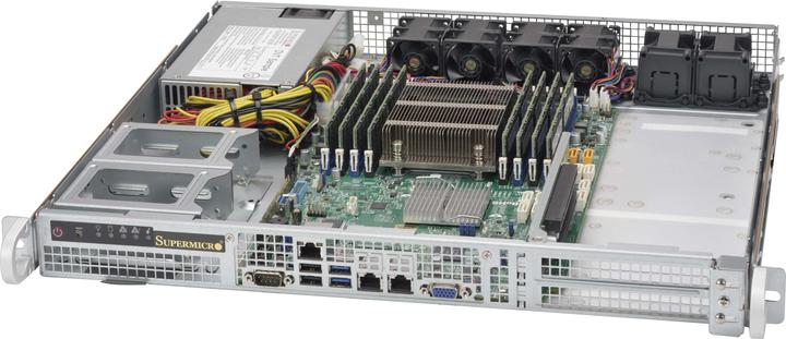 Produktbild Supermicro SC515 505 - Rack-Montage - 1U - Erweitertes