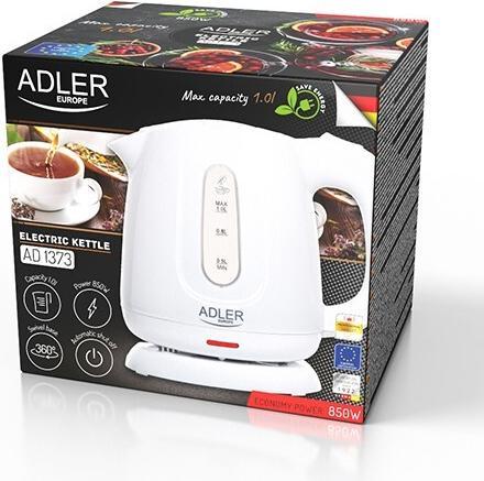 Produktbild Adler AD1373 - Wasserkocher mit 1L Fassungsvermögen - 850W (1 l)