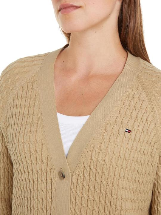 Image du produit Tommy Hilfiger Cardigan à col en V et câble (M)