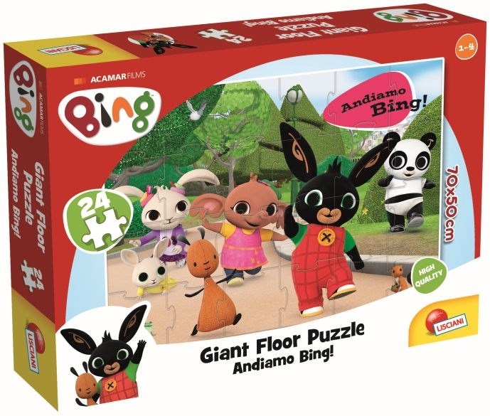 Immagine prodotto Lisciani Bing Giant Floor 24 - Andiamo Bing! (24 pezzi)