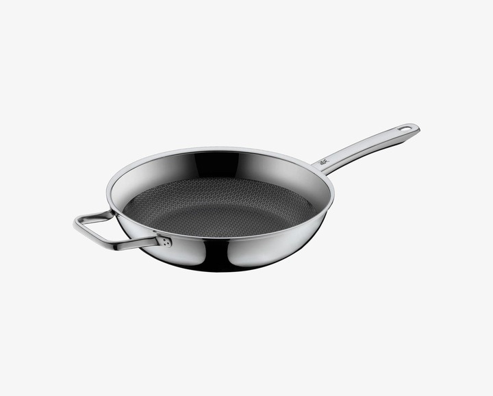 Productafbeelding WMF Serveer Smoorpan Roestvrij Staal 28cm Profi Resist Inductie Gecoat (28 cm, Koekenpan, Aluminium, Roestvrij staal)