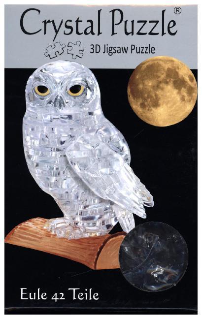 Produktbild HCM Kinzel Crystal Eule Transparent (42 Teile)