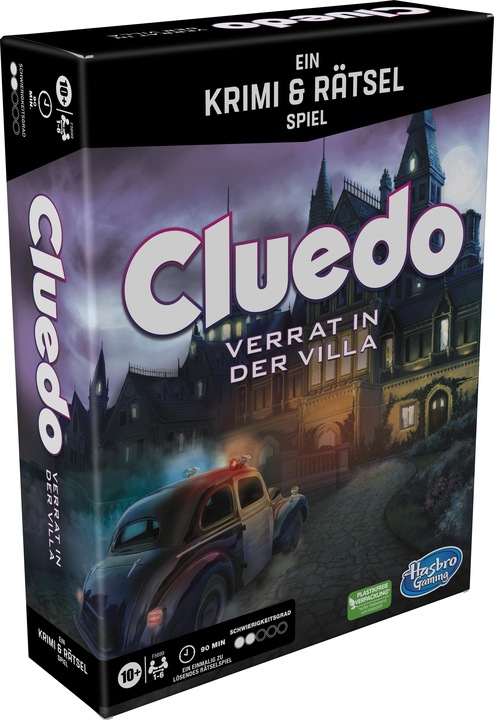 Productafbeelding Hasbro Gaming Cluedo Ontsnappen (Duits)