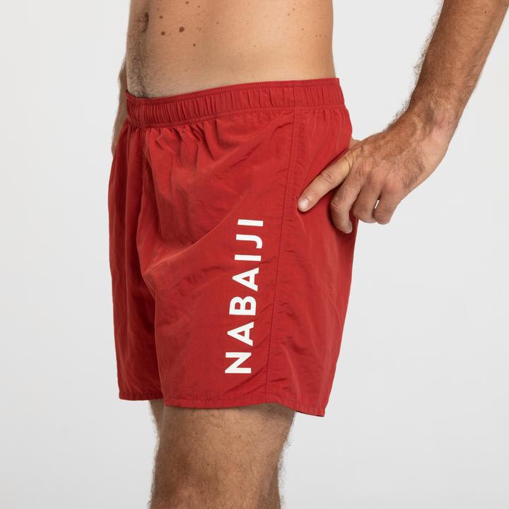 Produktbild Nabaiji Schwimmshorts Herren - 100 rot (52)