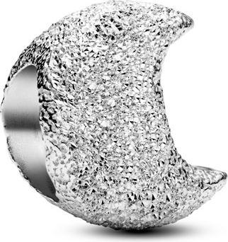 Image du produit Pandora Mini breloque lune texturée (Argent 925)