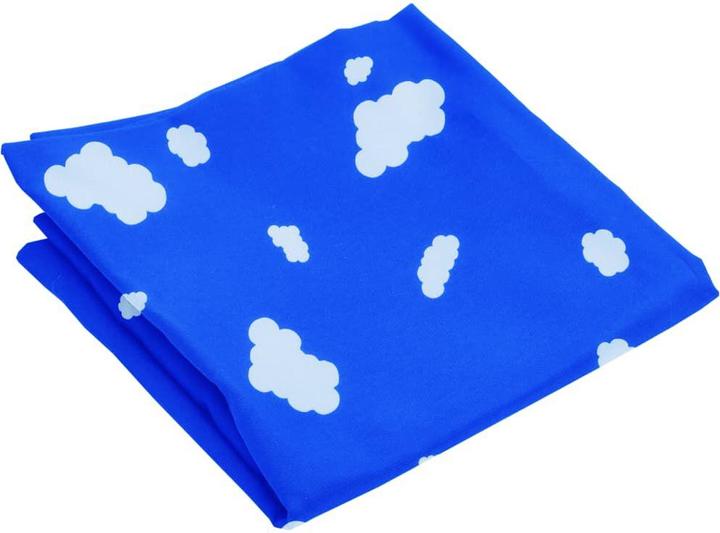 Actual product image vidaXL Swing Seats 2 Pcs with Climbing Stones Blue Polyethene