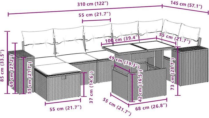Produktbild vidaXL Ludwig