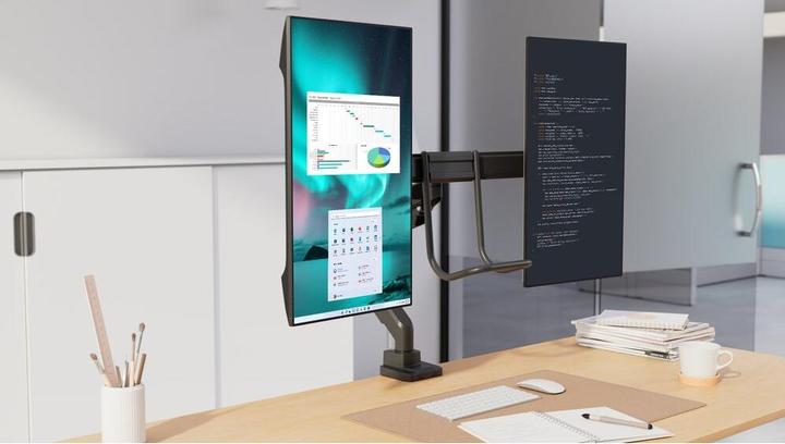 Actual product image Kensington SmartFit dual monitor arm, SmartFit dual (Table, 32.01")