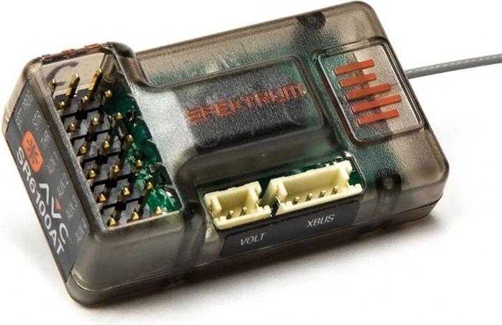 Actual product image Spektrum Receiver SR6100AT 6-Channel AVC/Tele Surf RX