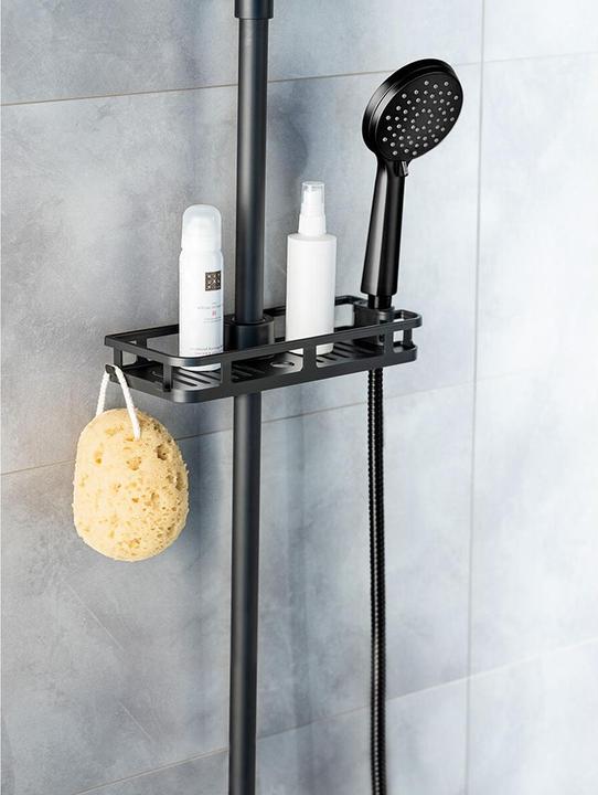 Produktbild Wenko Duschablage Schwarz