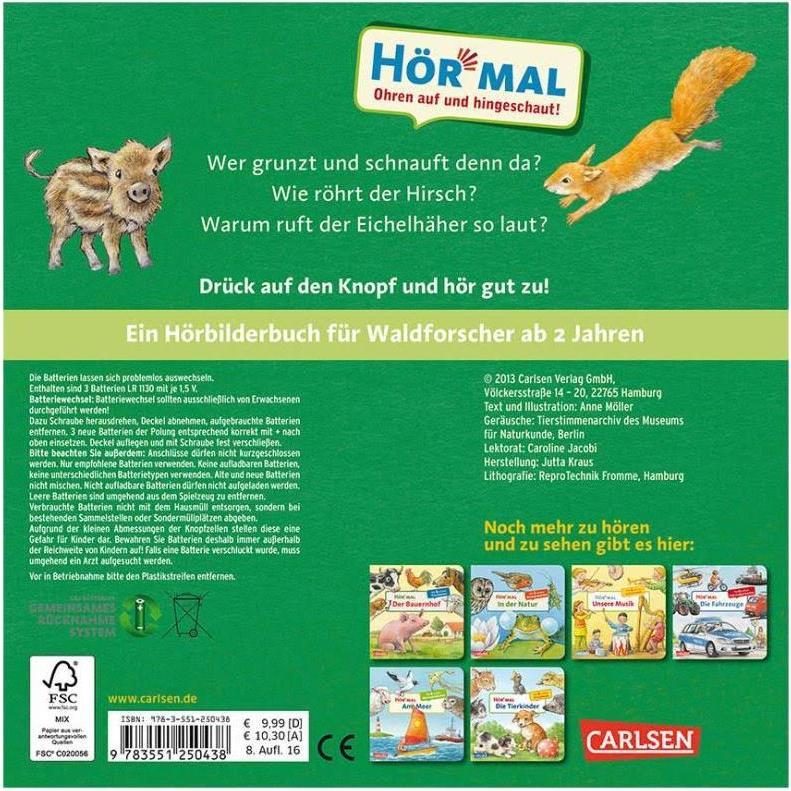 Thumbnail - Der Wald, Kinderbücher von Anne Möller