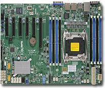 Produktbild Supermicro X10SRi-F - Motherboard - ATX - LGA2011-v3-Sockel (LGA 2011-v3, Intel C612, ATX)