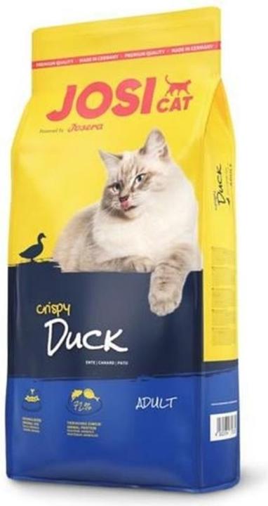 Produktbild Josera Katzenfutter trocken JosiCat Crispy Duck 650 g (Adult, 1 Stk., 650 g)