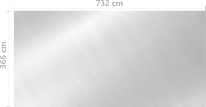 Actual product image vidaXL Poolabdeckung