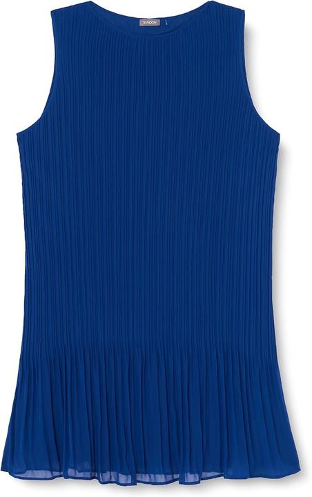 Produktbild Samoon Kleid Langarm kurz Ärmelloses Plisseekleid (44)