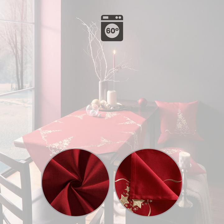 Actual product image Erwin Müller Merry XMAS" table runner (100 x 40 cm)
