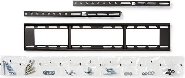 Produktbild Nedis Feste TV-Wandhalterung | 37-70 " | maximal unterstützes Bildschirmgewicht: 35 kg | Minimaler W (Wand, 70", 35 kg)
