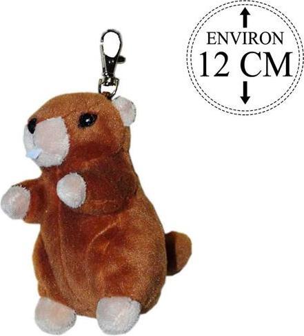 Actual product image TopSpirit Plush toy marmot keyring, 12cm