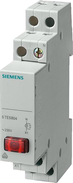 Produktbild Siemens Leuchtmelder 1-fach rot