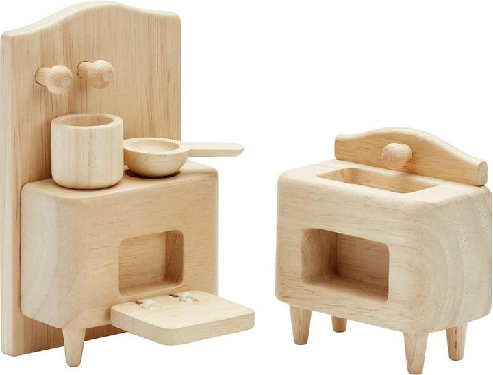 Actual product image Plantoys Houten Speelgoed Victoriaanse meubelset