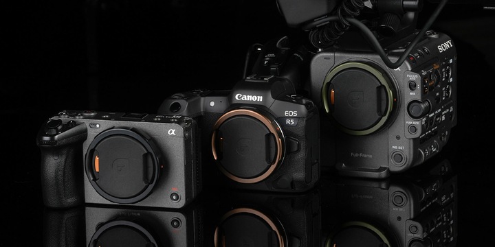 Image du produit PolarPro Couvercle de boîtier de caméra Canon RF Mount - Desert