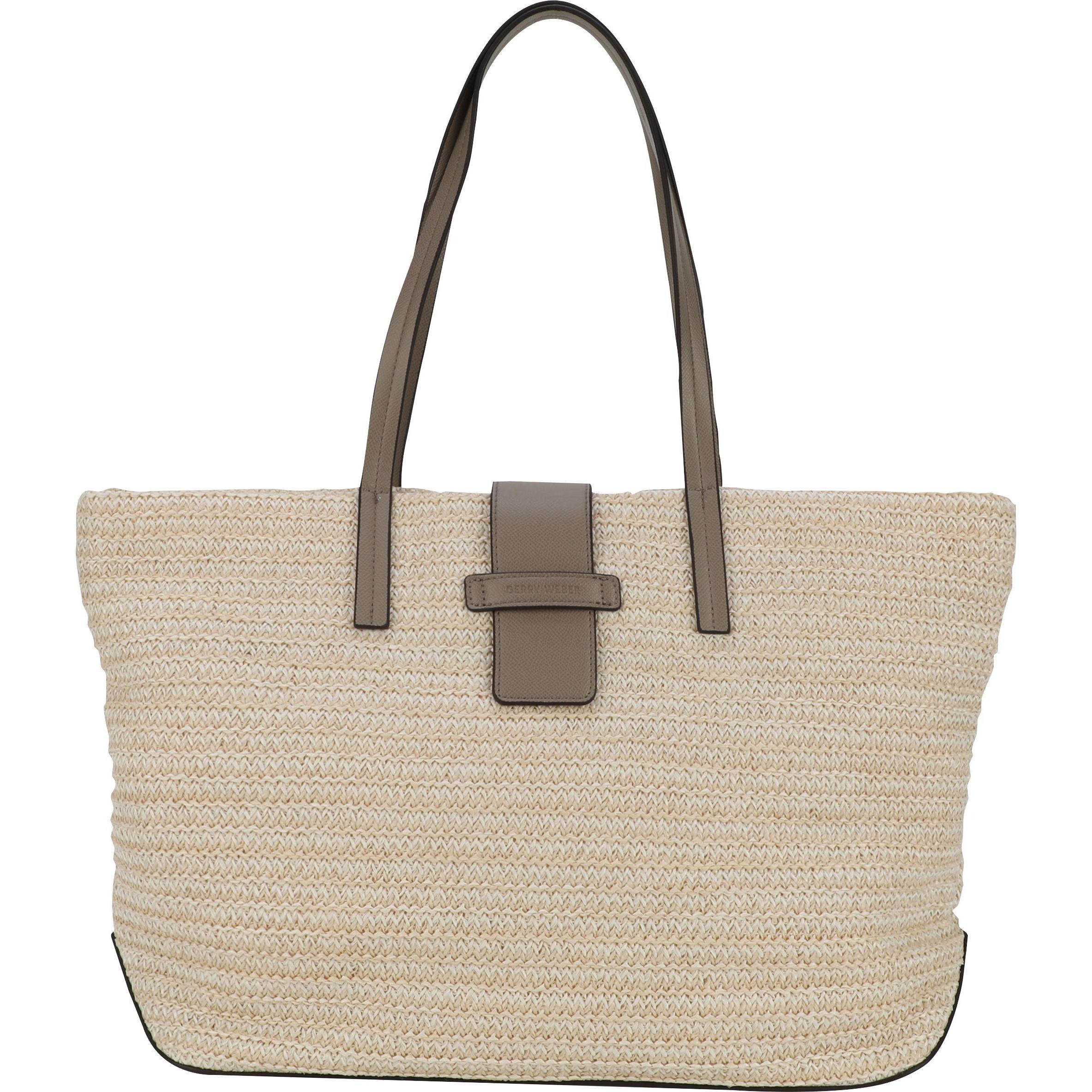 Gerry Weber, Handtasche, Beach love Schultertasche 47 cm, Beige