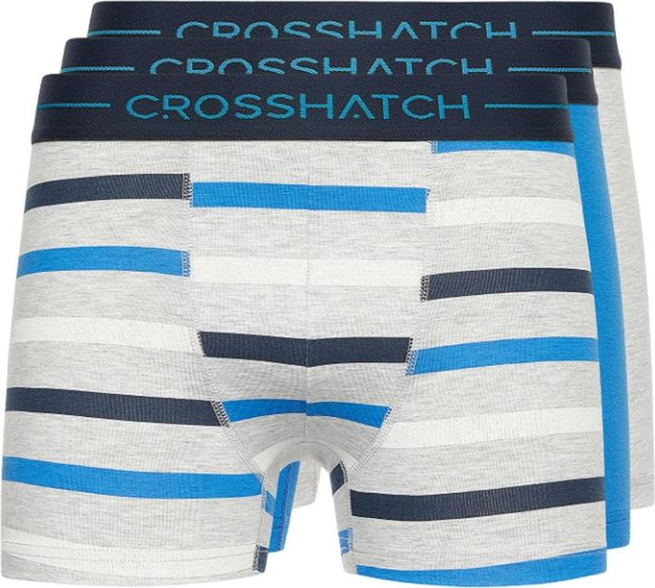 Actual product image Crosshatch Mens Warbler Boxer Shorts (Pack of 3) (XL, pack of 3)