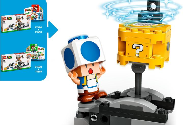 Produktbild LEGO Reznors Absturz- Erweiterungsset (71390, LEGO Super Mario)
