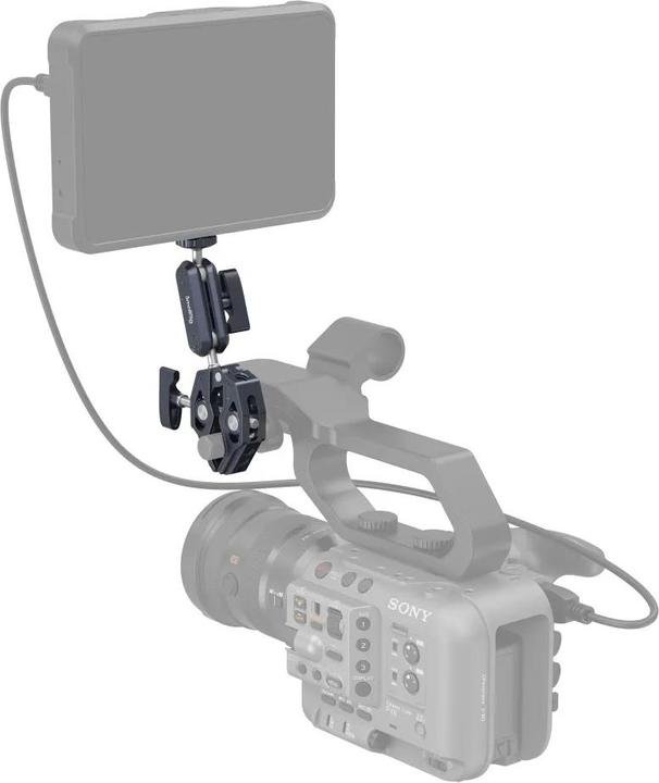 Immagine prodotto SmallRig Morsetto a forma di granchio con braccio magico a testa sferica 3757 (Morsetto per stativo)