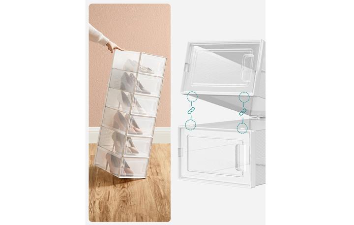 Produktbild Songmics Schuhorganizer (33.5 x 23 x 14 cm)