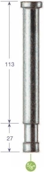 Actual product image Manfrotto E650 tenon (Stand adapter)