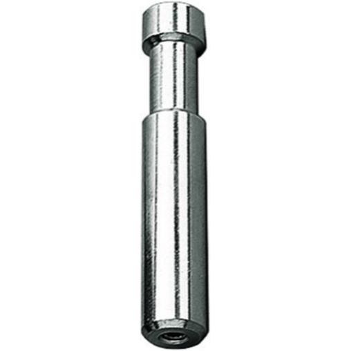 Manfrotto E300 Verlängerungszapfen (Stativ Verlängerung), Stativ Zubehör, Silber