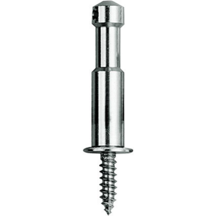 Manfrotto E610 Zapfen (Stativadapter), Stativ Zubehör, Silber