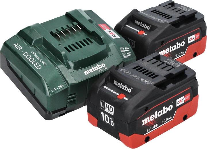 Produktbild Metabo WVB 18 LTX BL 15-125 Quick Akku Winkelschleifer 18 V 125 mm Brushless + 2x Akku 10,0 Ah + (125 mm)