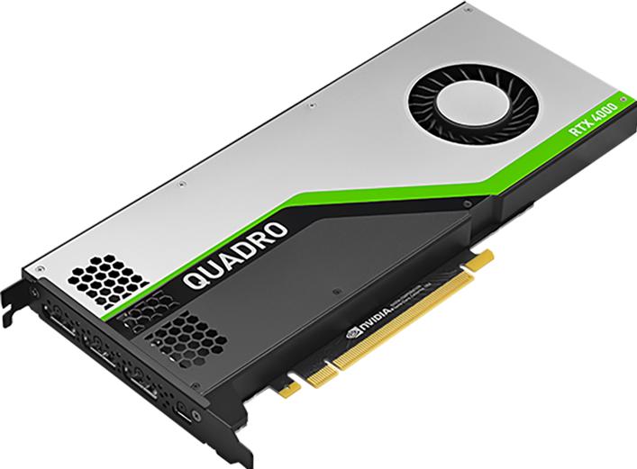 Productafbeelding PNY NVIDIA Quadro RTX A4000 SB 16 GB OEM grafische kaart (16 GB, GDDR6)