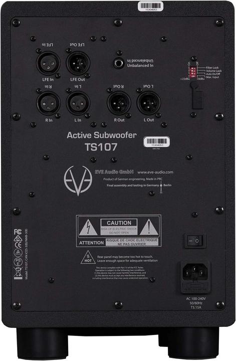 Image du produit EVE audio Ts107 (Actif)