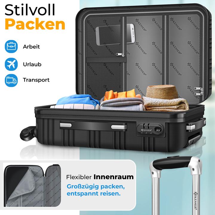 Image du produit Kesser Ensemble de valises rigides (34 l)