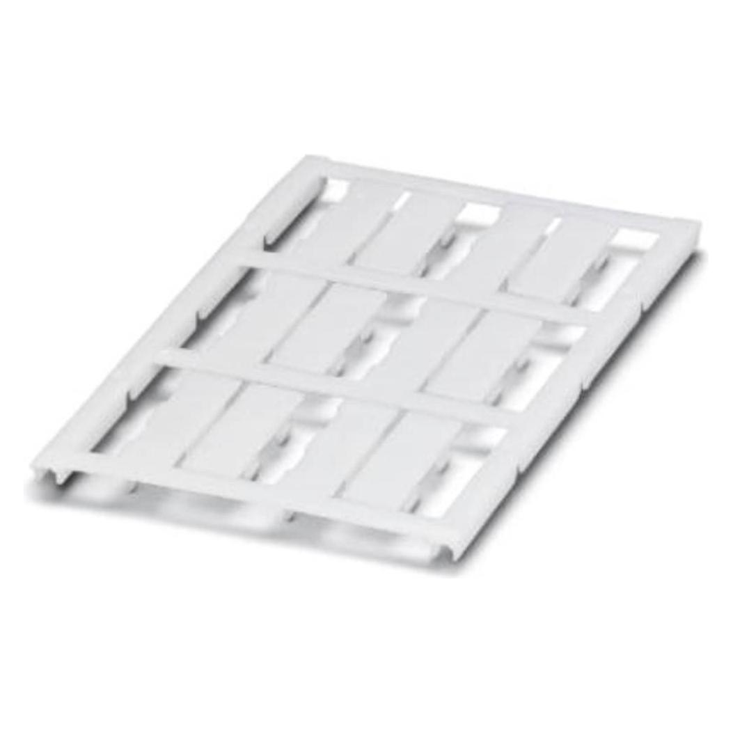 Phoenix Contact Bianco Accessori Per Il Collegamento Dei Cavi, Marcatori Conduttori Phoenix Tipo Di Montaggio A Clip Area Di Etichettatura 23 X 8 Mm Adatto Per