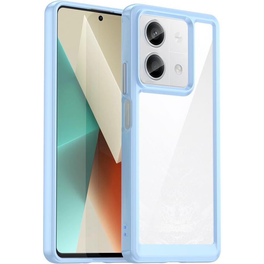 Hurtel Outer Space Case mit Gelrahmen für Xiaomi Redmi Note 13 Pro – blau (Xiaomi Redmi Note 13 Pro), Smartphone Hülle, ...