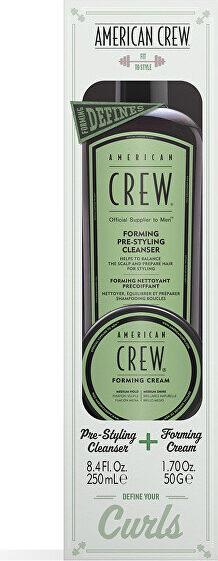 Actual product image American Crew Forming Duo Set with Pre-Styling Cleanser 250ml (Hair gel, Hair wax, 250 ml)